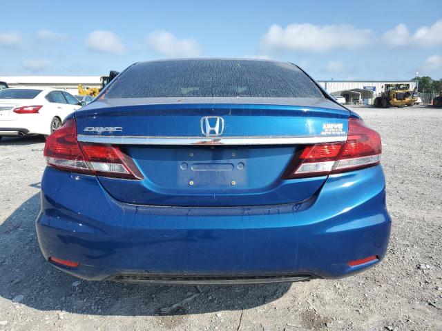 19XFB2F59EE002377 - 2014 HONDA CIVIC LX BLUE photo 6
