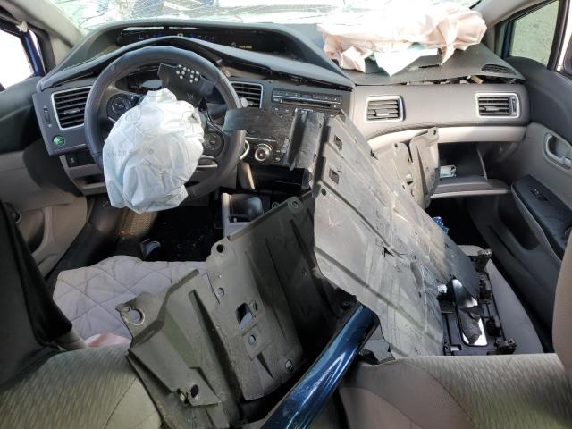 19XFB2F59EE002377 - 2014 HONDA CIVIC LX BLUE photo 8