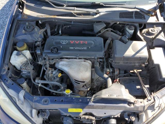 4T1BE32K34U273647 - 2004 TOYOTA CAMRY LE BLUE photo 11