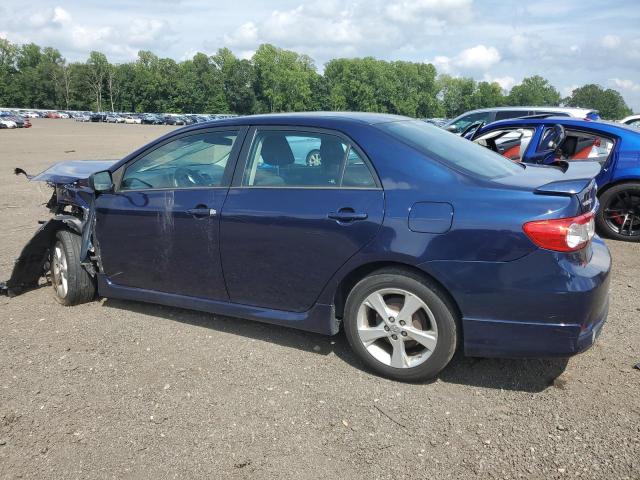 2T1BU4EE6DC973114 - 2013 TOYOTA COROLLA BASE Կապույտ լուսանկար 2