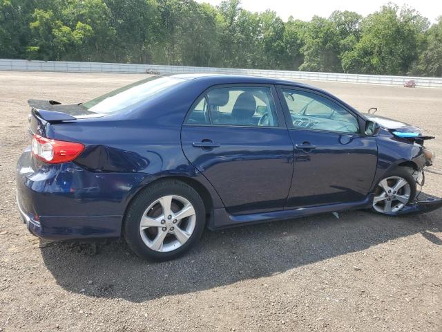 2T1BU4EE6DC973114 - 2013 TOYOTA COROLLA BASE Կապույտ լուսանկար 3