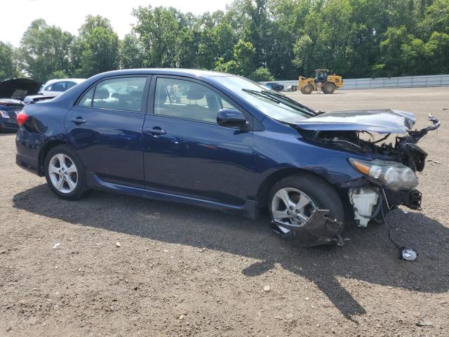 2T1BU4EE6DC973114 - 2013 TOYOTA COROLLA BASE Կապույտ լուսանկար 4