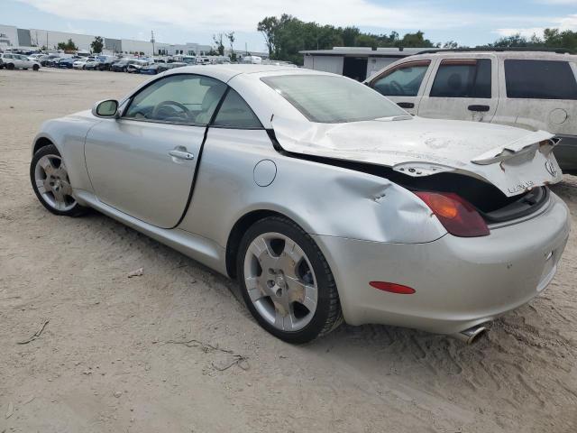 JTHFN48Y050071931 - 2005 LEXUS SC 430 SILVER photo 2