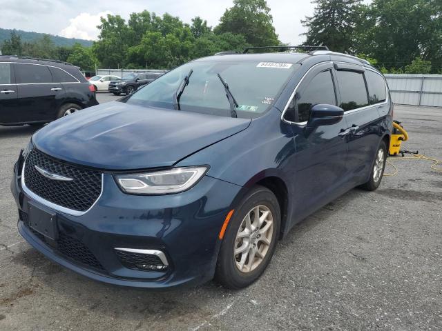 2C4RC1BG2MR597839 - 2021 CHRYSLER PACIFICA TOURING L BLUE photo 1