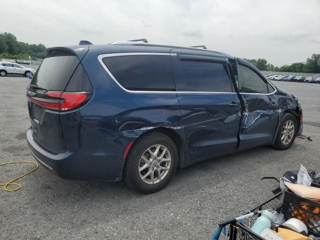 2C4RC1BG2MR597839 - 2021 CHRYSLER PACIFICA TOURING L BLUE photo 3