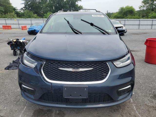 2C4RC1BG2MR597839 - 2021 CHRYSLER PACIFICA TOURING L BLUE photo 5