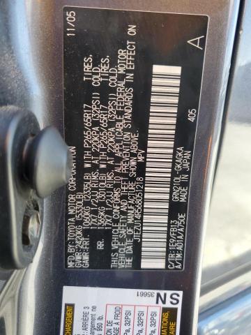 JTEZU14R568051218 - 2006 TOYOTA 4RUNNER SR5 CHARCOAL photo 14