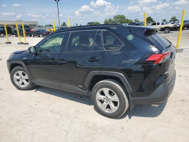 JTMR6RFV2MD012999 - 2021 TOYOTA RAV4 XLE BLACK photo 2