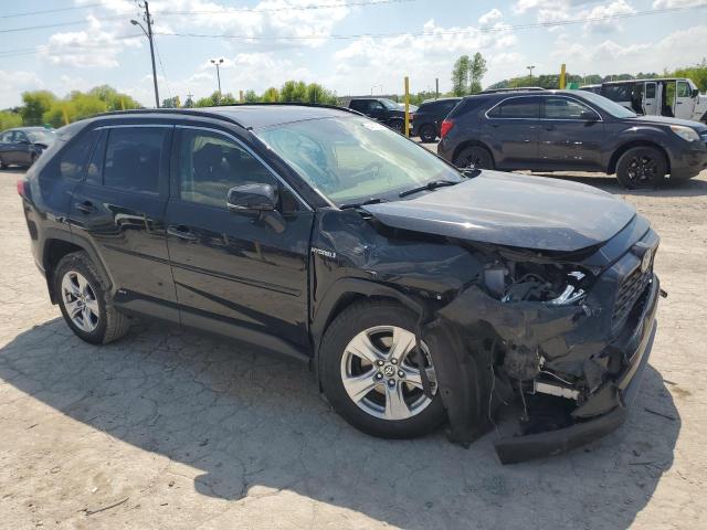 JTMR6RFV2MD012999 - 2021 TOYOTA RAV4 XLE BLACK photo 4