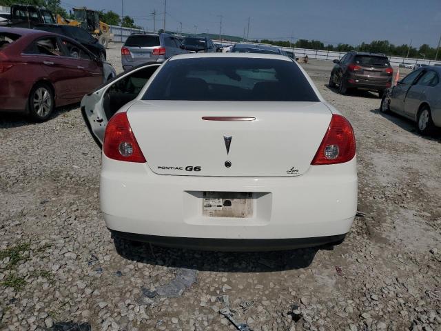 1G2ZF57B384133418 - 2008 PONTIAC G6 VALUE LEADER WHITE photo 6