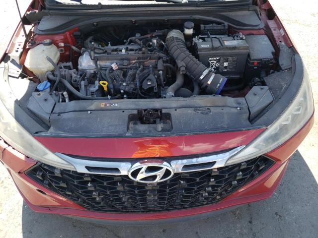 KMHD04LB7KU842914 - 2019 HYUNDAI ELANTRA SPORT RED photo 11