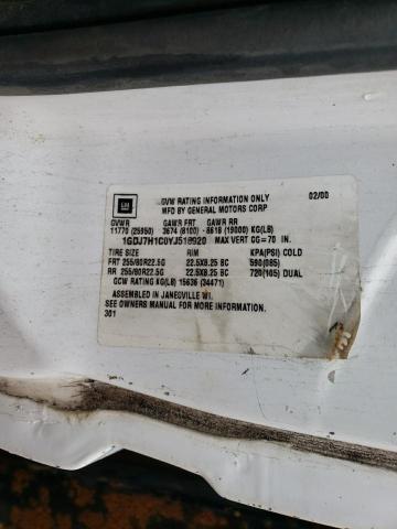 1GDJ7H1C0YJ516920 - 2000 GMC C-SERIES C7H042 白色 照片 12