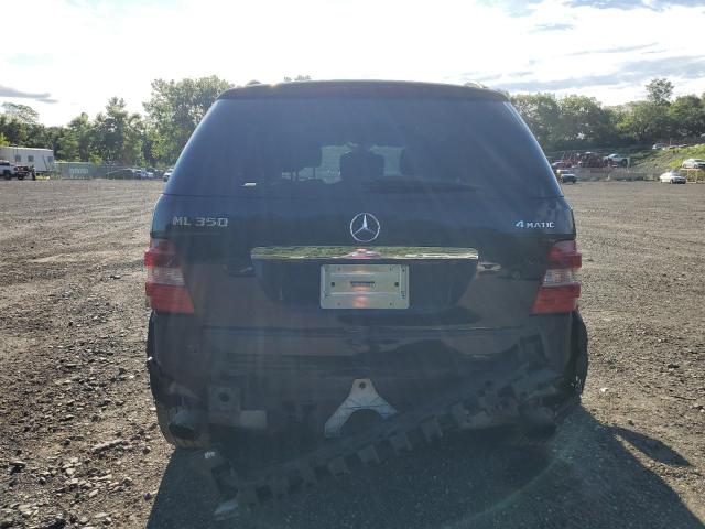 4JGBB8GB4BA722606 - 2011 MERCEDES-BENZ ML 350 4MATIC BLACK photo 6