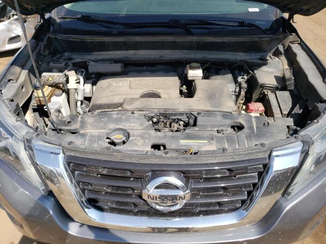 5N1DR2MM5JC624825 - 2018 NISSAN PATHFINDER S GRAY photo 12