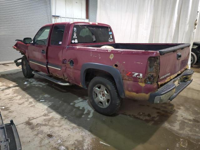 1GCEK19BX7E163987 - 2007 CHEVROLET SILVERADO K1500 CLASSIC BURGUNDY photo 2