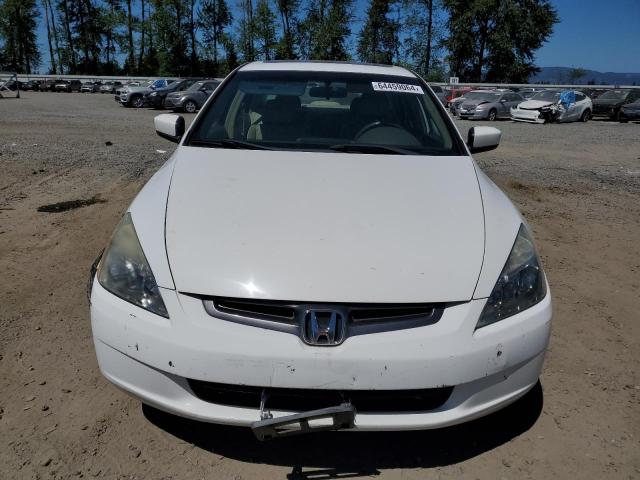 1HGCM66575A019378 - 2005 HONDA ACCORD EX WHITE photo 5