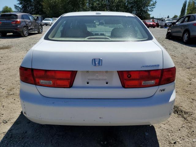 1HGCM66575A019378 - 2005 HONDA ACCORD EX WHITE photo 6