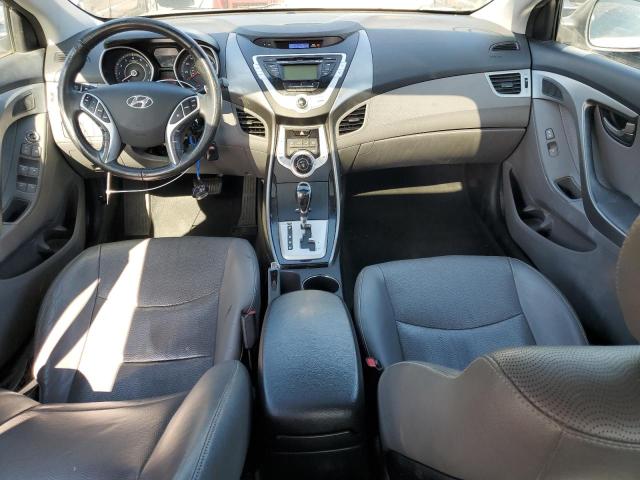 KMHDH4AE9CU500176 - 2012 HYUNDAI ELANTRA GLS GRAY photo 8