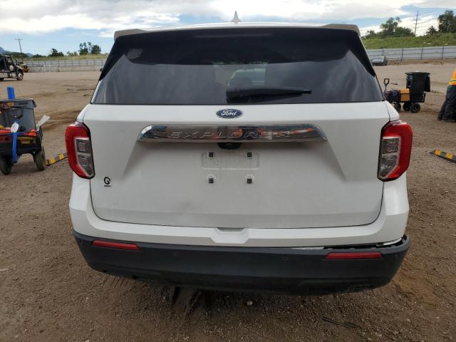 1FMSK8BB4LGC36318 - 2020 FORD EXPLORER WHITE photo 6
