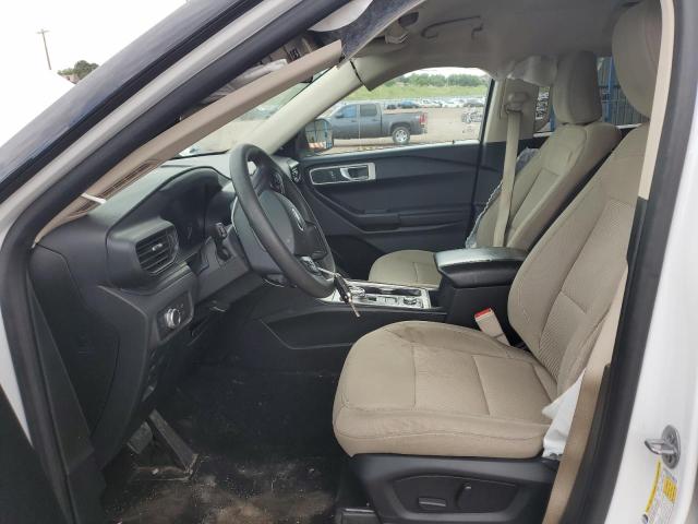 1FMSK8BB4LGC36318 - 2020 FORD EXPLORER WHITE photo 7
