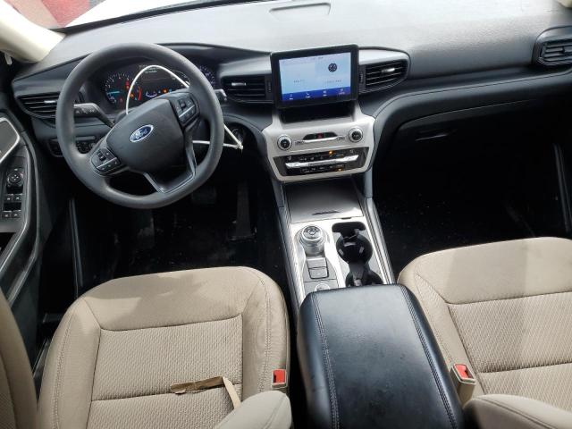 1FMSK8BB4LGC36318 - 2020 FORD EXPLORER WHITE photo 8