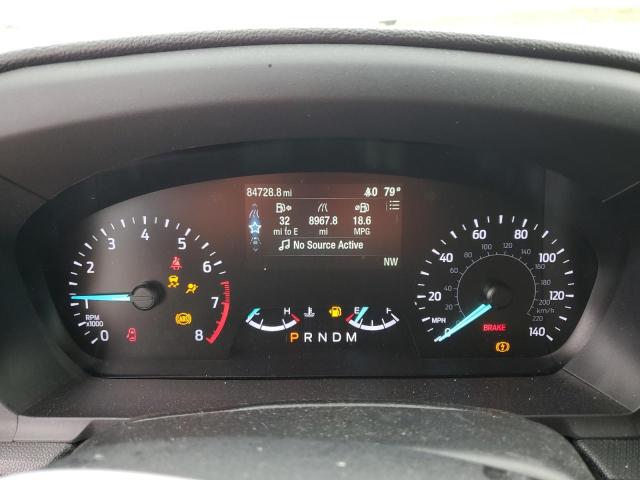 1FMSK8BB4LGC36318 - 2020 FORD EXPLORER WHITE photo 9