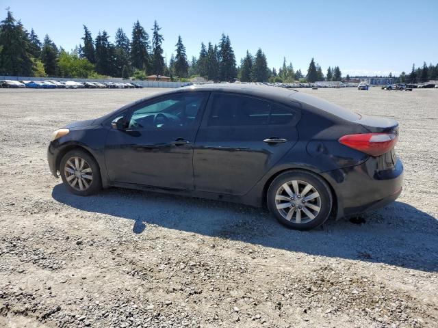 KNAFX4A67E5142367 - 2014 KIA FORTE LX BLACK photo 2