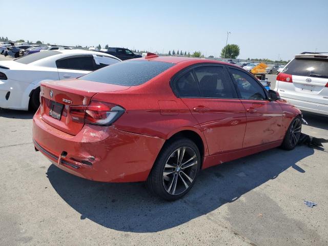 WBA8D9G54JNU67629 - 2018 BMW 330 XI Қызыл фото 3