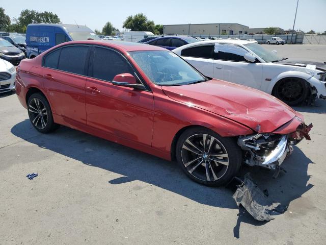 WBA8D9G54JNU67629 - 2018 BMW 330 XI Қызыл фото 4