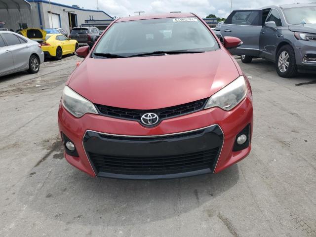 2T1BURHE8FC430293 - 2015 TOYOTA COROLLA L RED photo 5