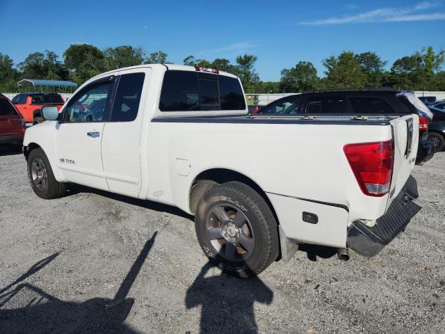 1N6AA06A25N509189 - 2005 NISSAN TITAN XE WHITE photo 2