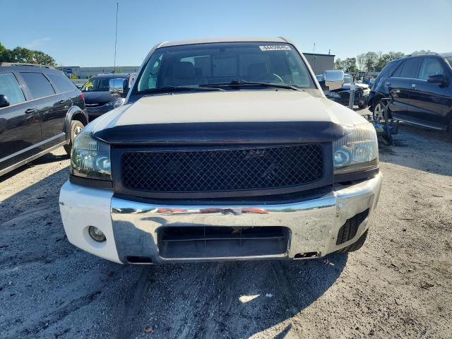 1N6AA06A25N509189 - 2005 NISSAN TITAN XE WHITE photo 5