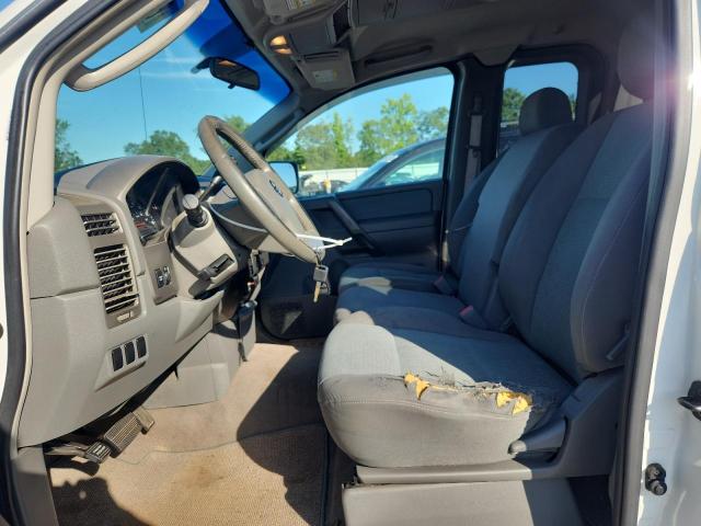 1N6AA06A25N509189 - 2005 NISSAN TITAN XE WHITE photo 7