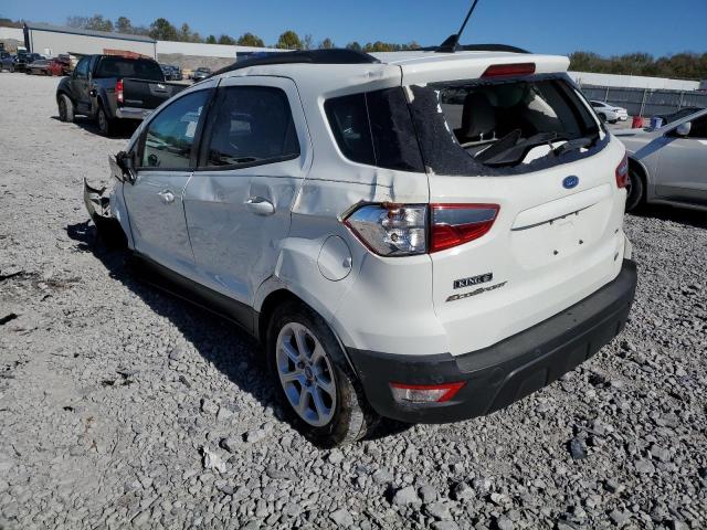 MAJ3P1TE9JC168456 - 2018 FORD ECOSPORT SE WHITE photo 3