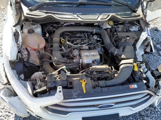 MAJ3P1TE9JC168456 - 2018 FORD ECOSPORT SE WHITE photo 7