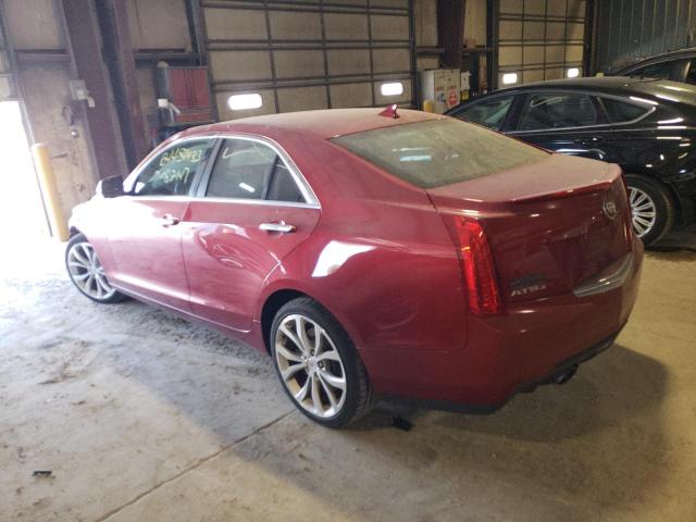 1G6AL5SX3E0112482 - 2014 CADILLAC ATS PREMIUM BURGUNDY photo 2