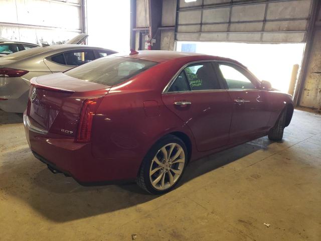 1G6AL5SX3E0112482 - 2014 CADILLAC ATS PREMIUM BURGUNDY photo 3