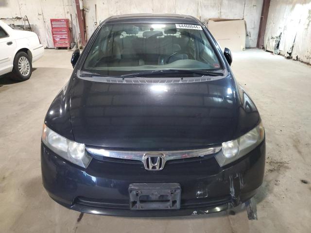 1HGFA16948L050351 - 2008 HONDA CIVIC EXL BLUE photo 5