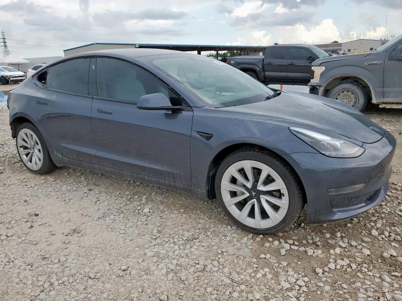 5YJ3E1EAXPF674433 - 2023 TESLA MODEL 3 Szary zdjęcie 4
