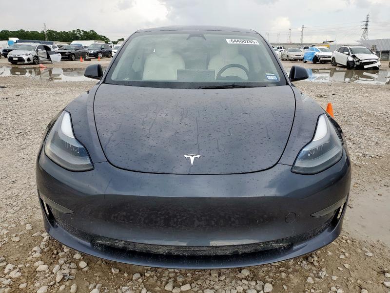 5YJ3E1EAXPF674433 - 2023 TESLA MODEL 3 Szary zdjęcie 5