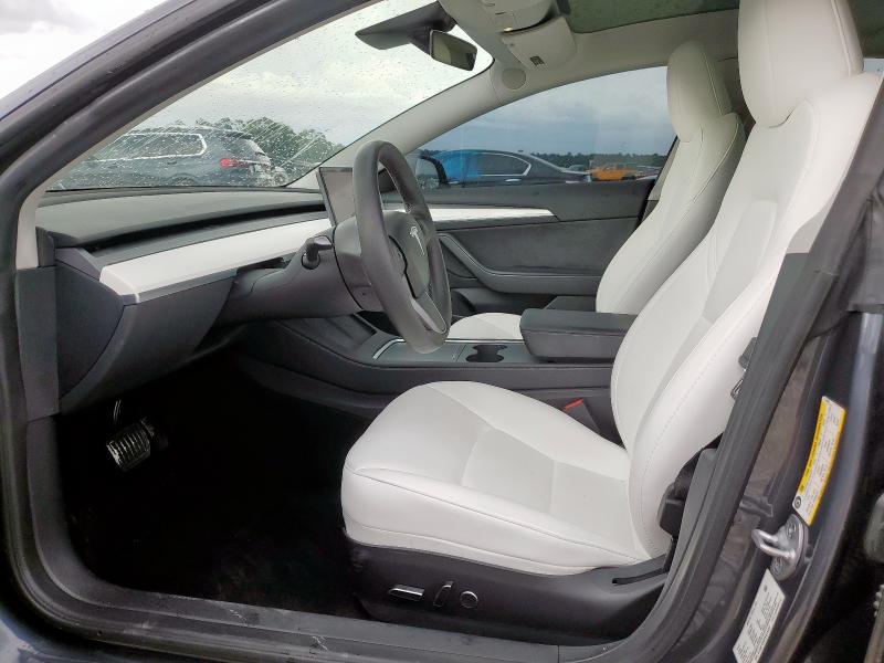 5YJ3E1EAXPF674433 - 2023 TESLA MODEL 3 Szary zdjęcie 7