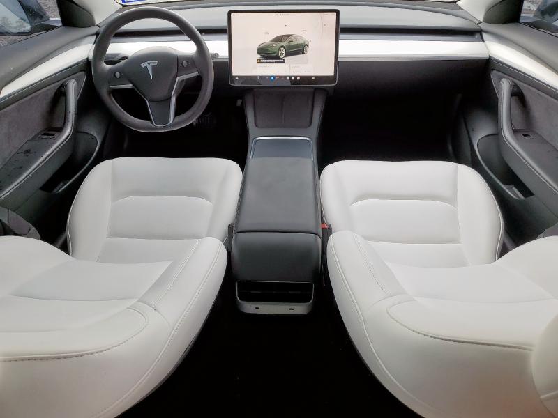 5YJ3E1EAXPF674433 - 2023 TESLA MODEL 3 Szary zdjęcie 8