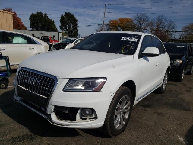 WA1LFAFP9EA011595 - 2014 AUDI Q5 PREMIUM PLUS WHITE photo 2