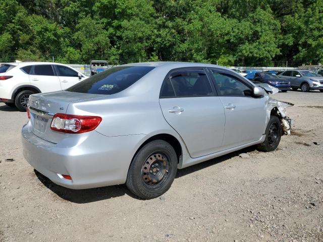 JTDBU4EE0BJ101691 - 2011 TOYOTA COROLLA BASE 银色 照片 3