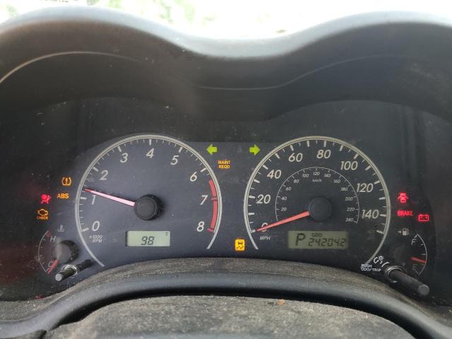 JTDBU4EE0BJ101691 - 2011 TOYOTA COROLLA BASE 银色 照片 9