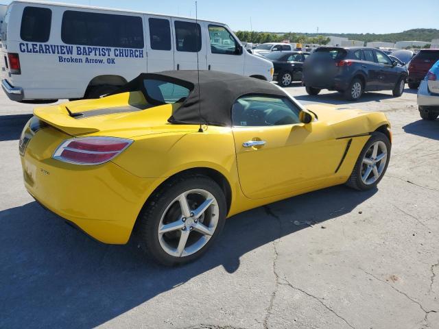 1G8MG35X78Y108949 - 2008 SATURN SKY REDLINE YELLOW photo 3