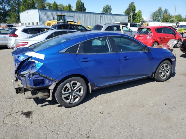 2HGFC2F55JH565696 - 2018 HONDA CIVIC LX 蓝色 照片 3