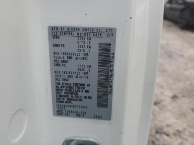 3N63M0ZN6HK703023 - 2017 CHEVROLET CITY EXPRE LT 白色 照片 14