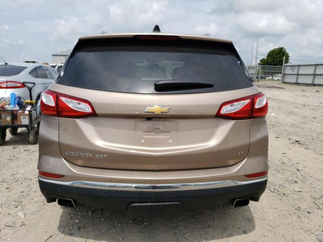 2GNAXKEX7J6160863 - 2018 CHEVROLET EQUINOX LT TAN photo 6