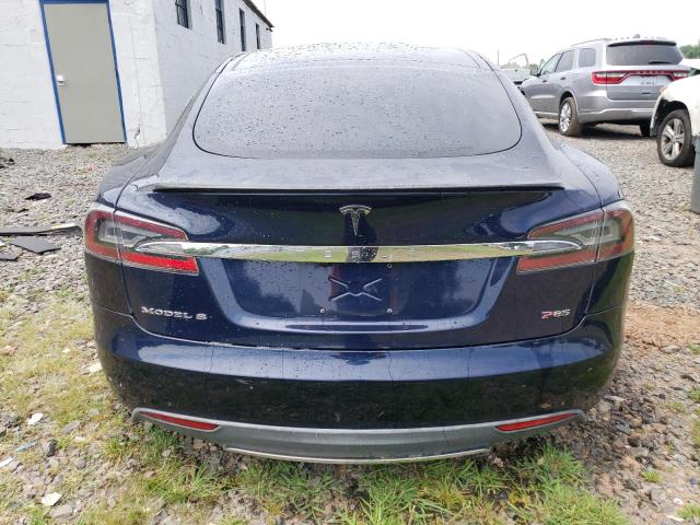 5YJSA1DP3DFP13050 - 2013 TESLA MODEL S 蓝色 照片 6